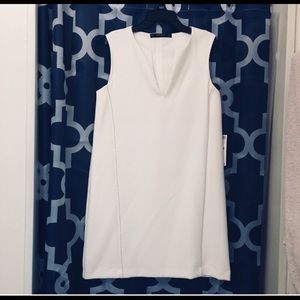 Zara white tunic dress NWT